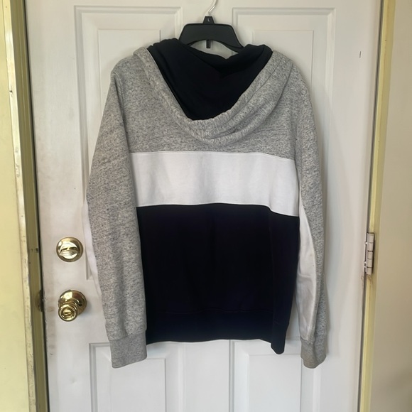 Hollister Two-Tone Gray and Black Hoodie - Picture 3 of 3